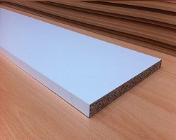 8' x 12" White Chipboard Panel