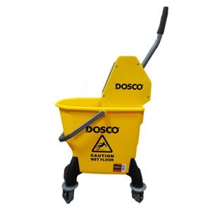 Dosco Kentucky Mop Bucket & Wringer Yellow - 26 Litre