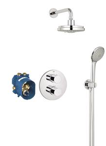 Grohe 3000 Cosmo Round Plate System