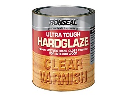 Ronseal Hardglaze Clear Varnish 250ML