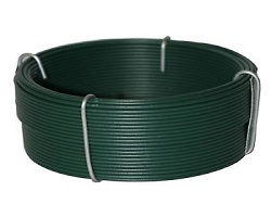 Green Plastic Coated Tying Wire 1.2MM X 15M