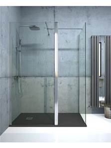 Aspect Chrome Wetroom Panel - 900 x 2000mm