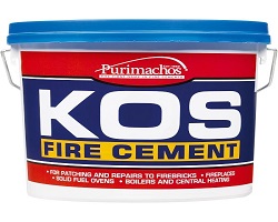 Kos Fire Cement Black 2KG