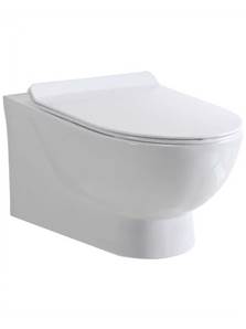 Verona Wall Hung Rimless Pan & Soft Close Seat