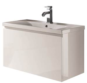 Pablo Wall Hung Vanity Unit & Basin White - 60 cm