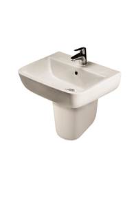 Series 600 Washbasin & Semi Pedestal - 52 cm