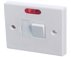 13 A Fused Spur Switch C/W Neon Light